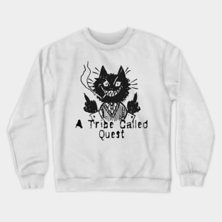 atcq and the bad cat Crewneck Sweatshirt